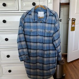 Ladies flannel “shacket”
